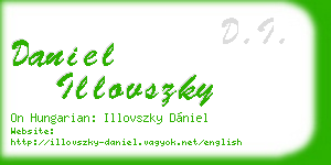 daniel illovszky business card