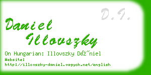 daniel illovszky business card